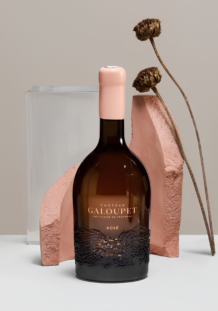 Wine bottle still life