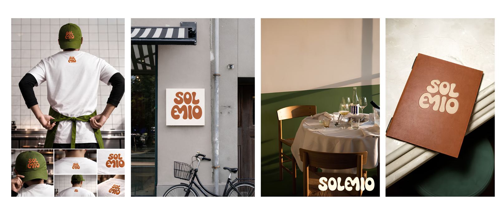 Sol Mio branding applications