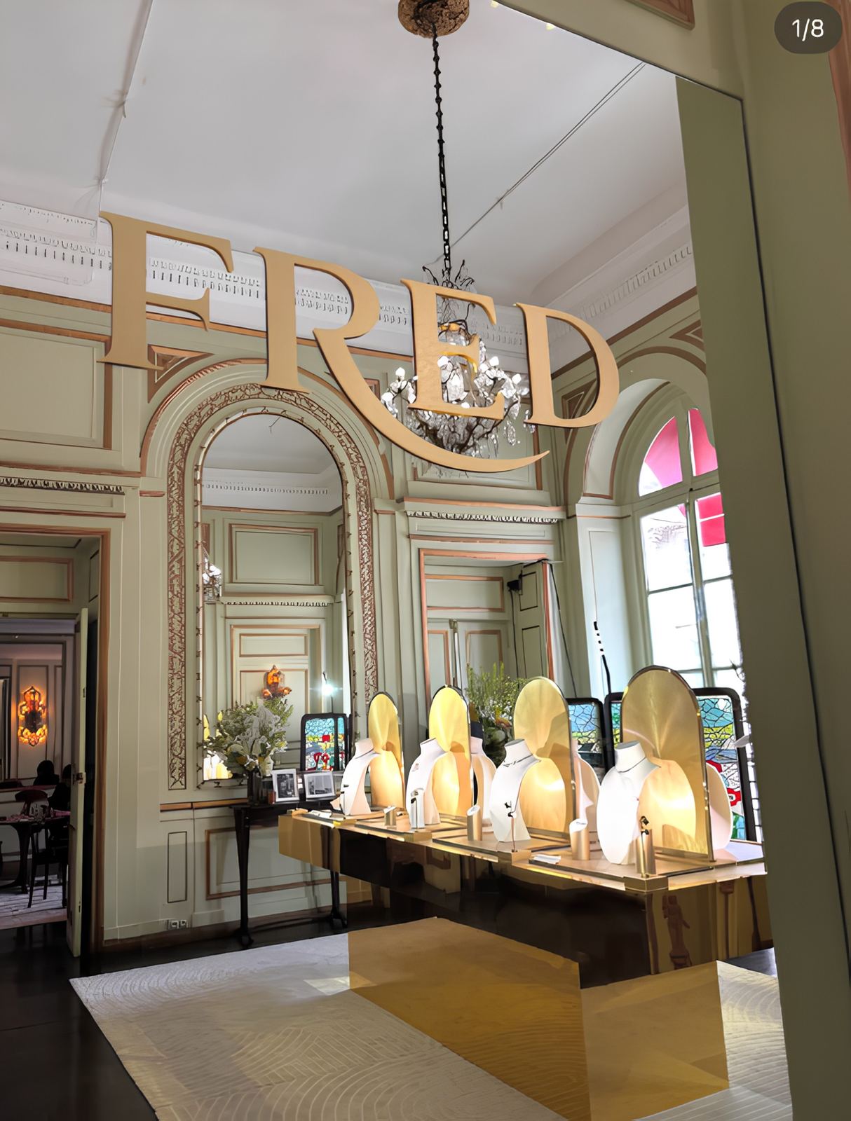 FRED jewellery presentation